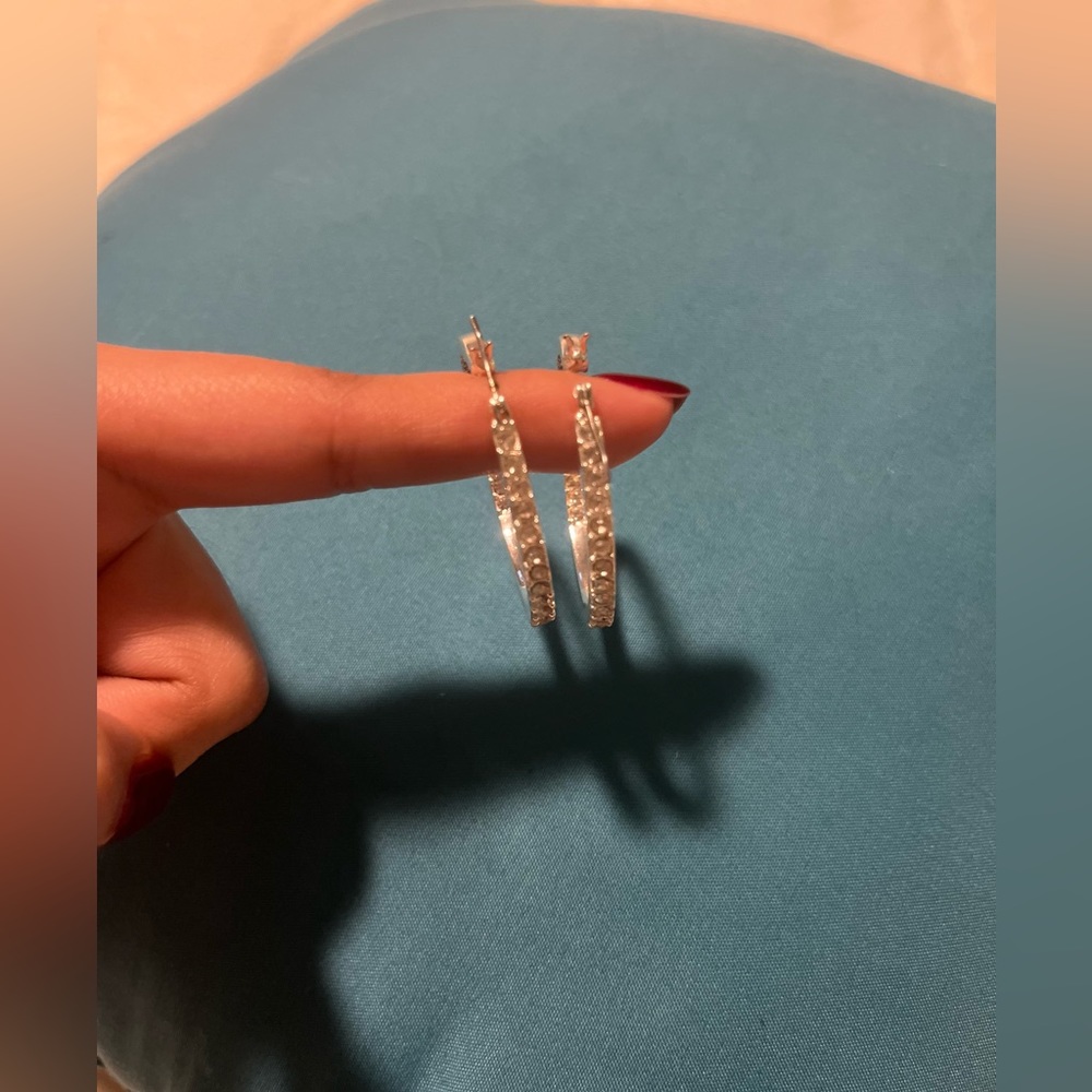 ✨Silver Hoops✨